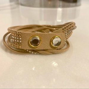 Swarovski Nude Wrap Bracelet